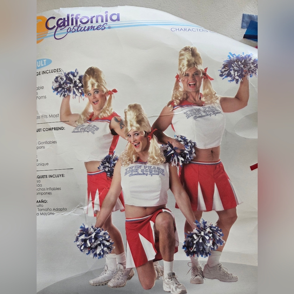 Mens Cheerleader Costume